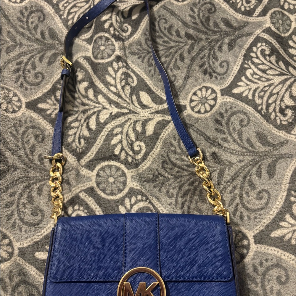 Michael Kors Blue Crossbody Bag